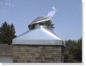 stainless steel chimney cover