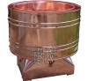 copper DMrt-13x13 chimney cap for rectangular flue